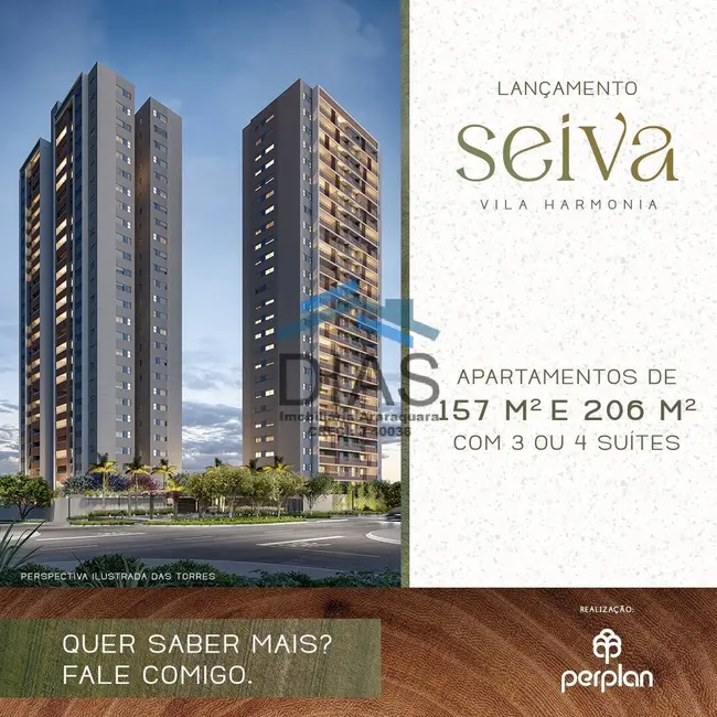 Foto 1 de Apartamento com 4 quartos à venda em Vila Harmonia, Araraquara - SP