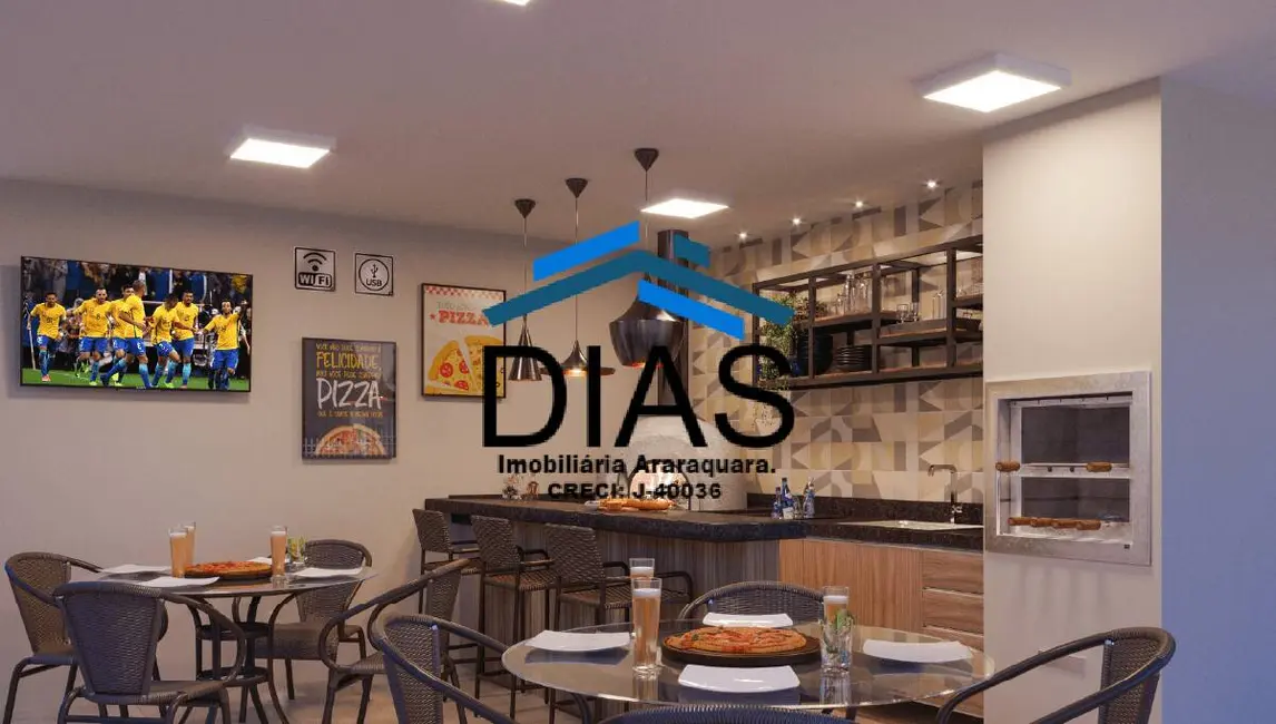 Foto 7 de Apartamento com 2 quartos à venda, 51m2 em Jardim Bandeirantes, Araraquara - SP