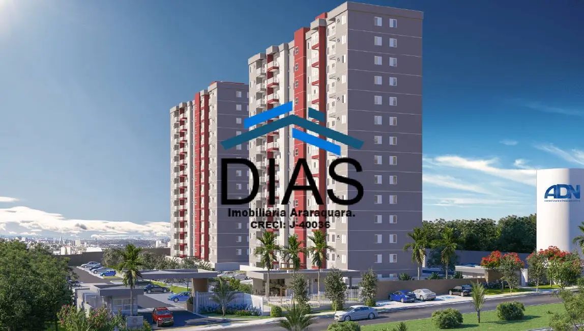 Apartamento com 2 quartos à venda, 51m2 em Jardim Bandeirantes, Araraquara - SP - imagem 1 Foto 1 de Apartamento com 2 quartos à venda, 51m2 em Jardim Bandeirantes, Araraquara - SP