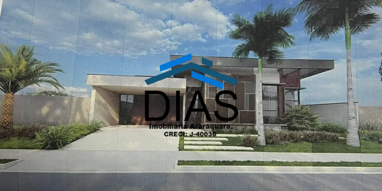 Foto 1 de Casa com 3 quartos à venda, 227m2 em Parque Residencial Damha, Araraquara - SP