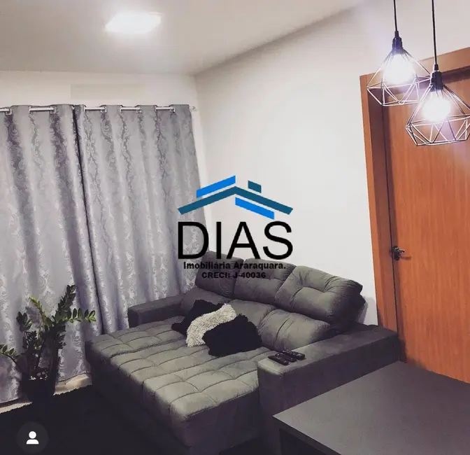 Foto 2 de Apartamento com 2 quartos à venda, 51m2 em Campos Ville, Araraquara - SP