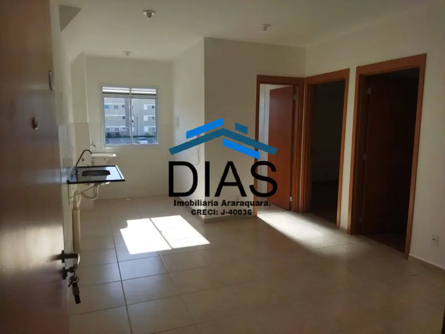 Foto 2 de Apartamento com 2 quartos à venda e para alugar, 48m2 em Campos Ville, Araraquara - SP