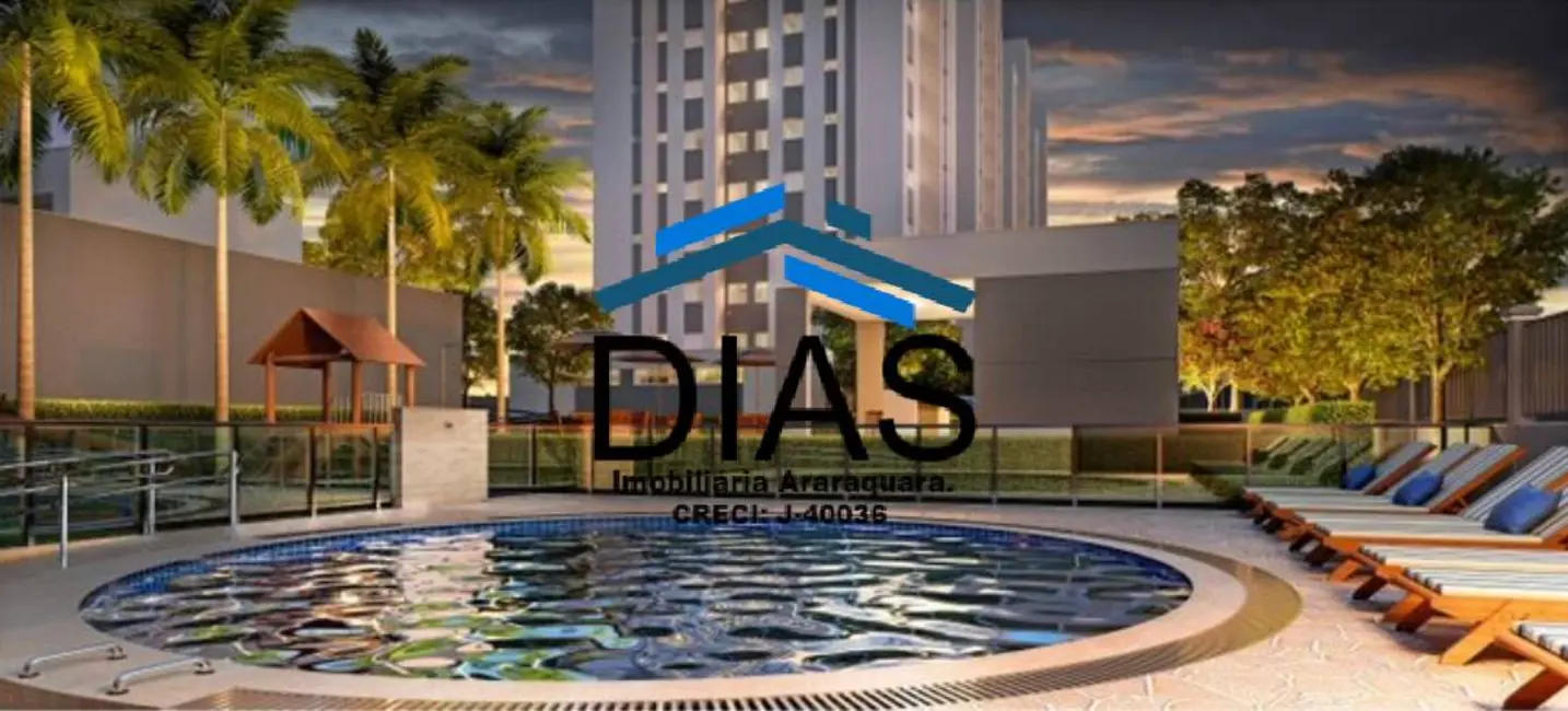 Foto 1 de Apartamento com 2 quartos à venda, 51m2 em Jardim dos Manacás, Araraquara - SP