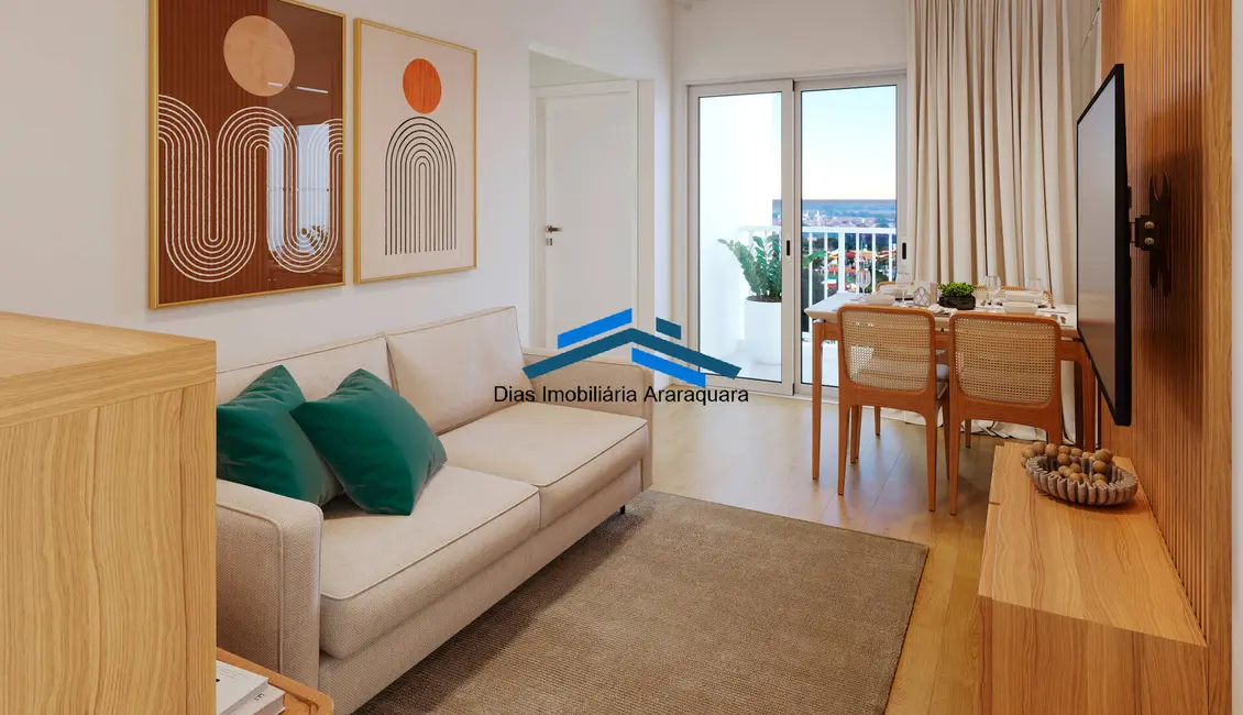 Apartamento com 2 quartos à venda, 52m2 em Residencial Acapulco, Araraquara - SP - imagem 4 Foto 4 de Apartamento com 2 quartos à venda, 52m2 em Residencial Acapulco, Araraquara - SP