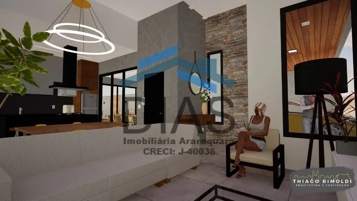 Foto 2 de Casa com 3 quartos à venda, 360m2 em Chácara Flora Araraquara, Araraquara - SP