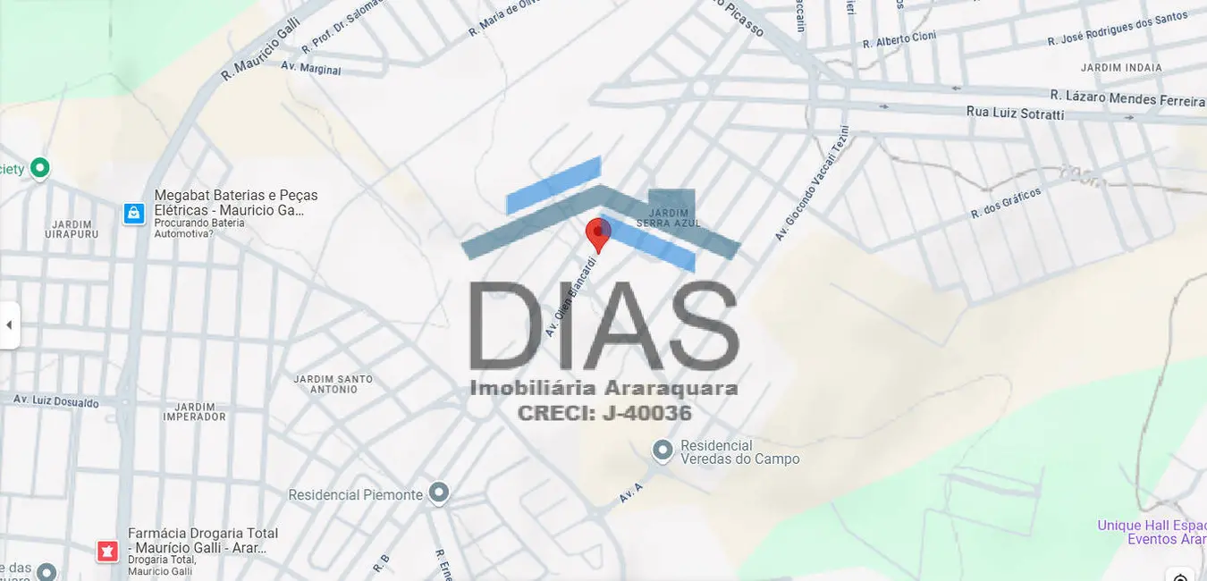 Foto 4 de Terreno / Lote à venda, 310m2 em Residencial Campos de Piemonte, Araraquara - SP