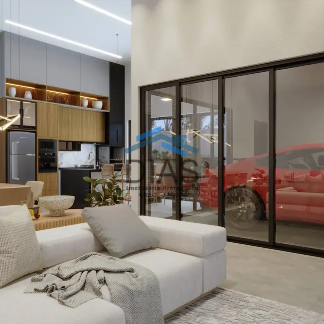 Foto 6 de Casa com 3 quartos à venda, 147m2 em Campos Ville, Araraquara - SP