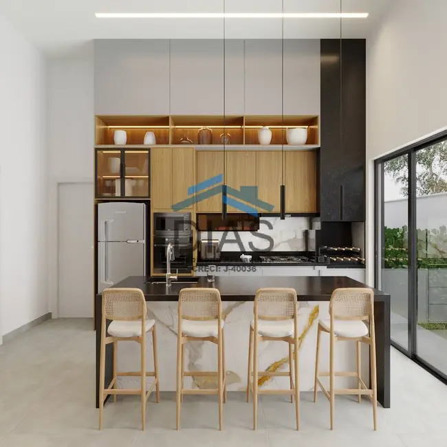 Foto 5 de Casa com 3 quartos à venda, 147m2 em Campos Ville, Araraquara - SP