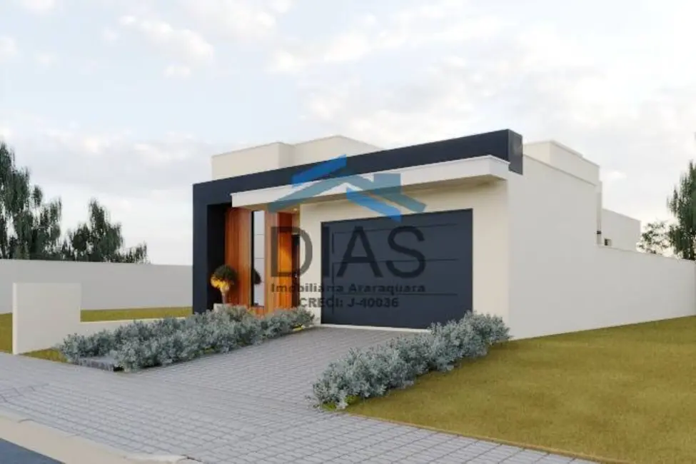 Foto 2 de Casa com 3 quartos à venda, 147m2 em Campos Ville, Araraquara - SP