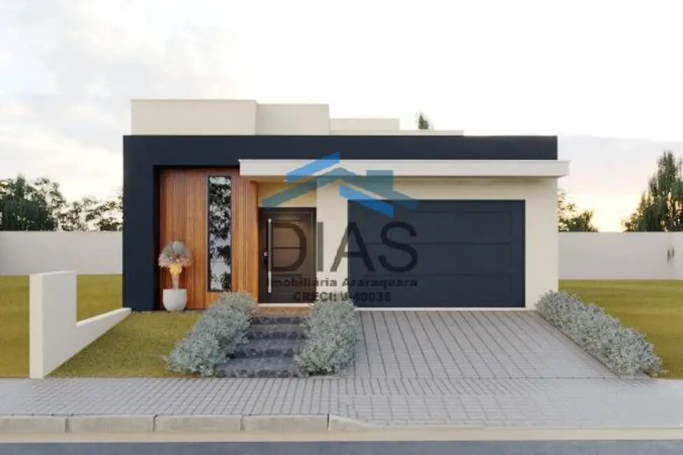 Foto 1 de Casa com 3 quartos à venda, 147m2 em Campos Ville, Araraquara - SP