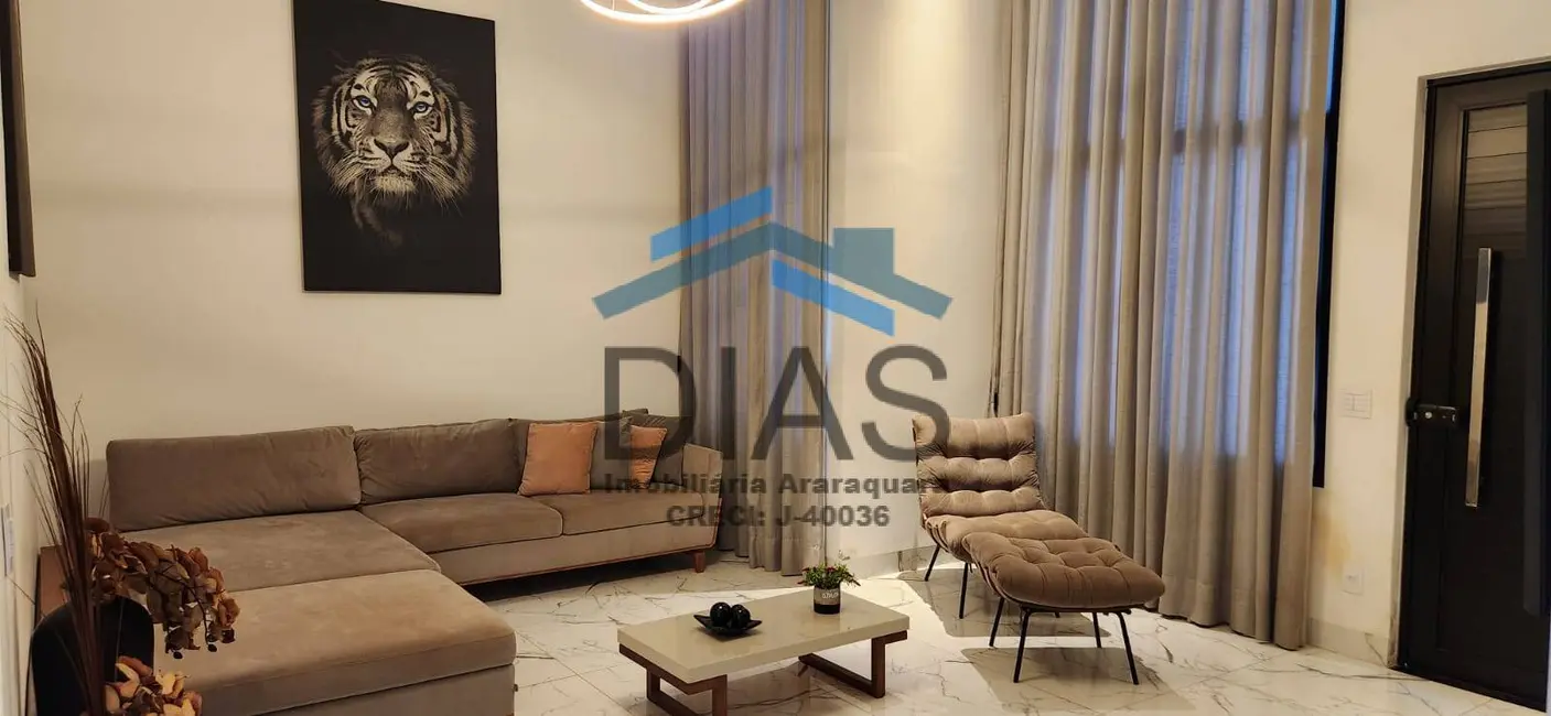 Foto 1 de Casa com 3 quartos à venda, 275m2 em Parque Residencial Damha, Araraquara - SP