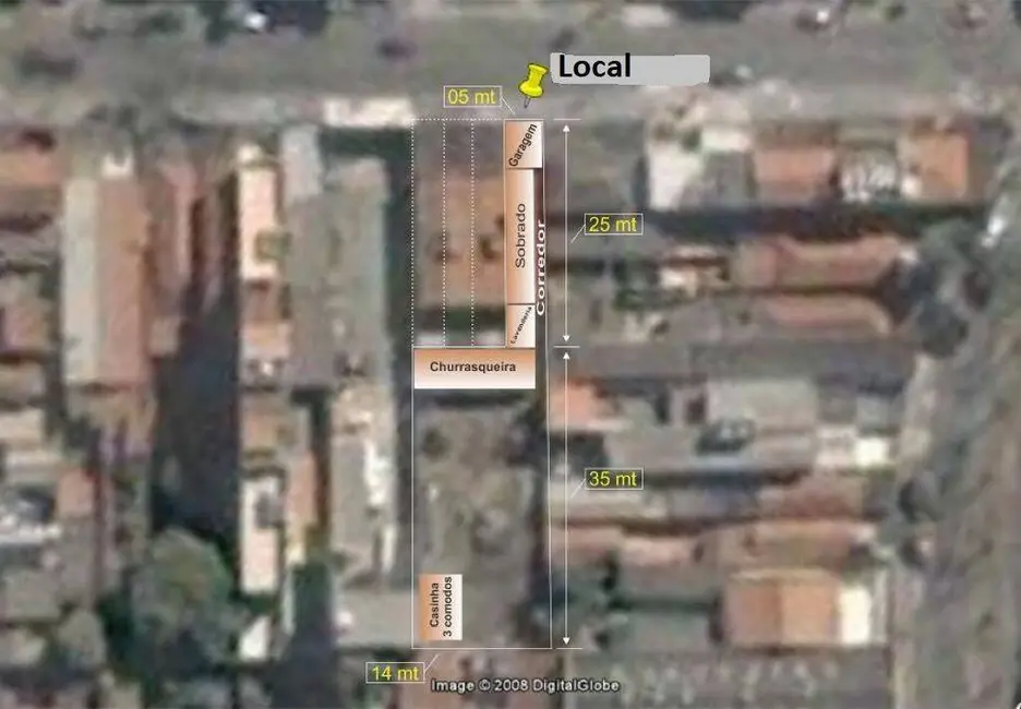 Foto 6 de Terreno / Lote à venda, 624m2 em Vila Pires, Santo Andre - SP