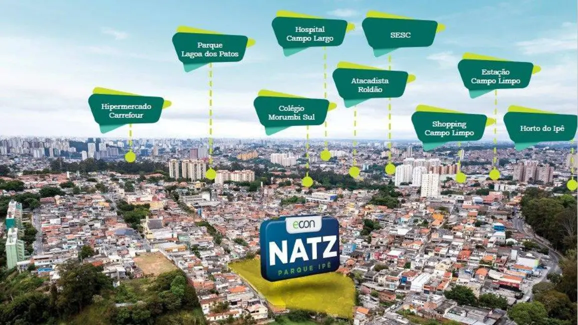 Foto 2 de Apartamento com 2 quartos à venda, 37m2 em Parque Ipê, São Paulo - SP