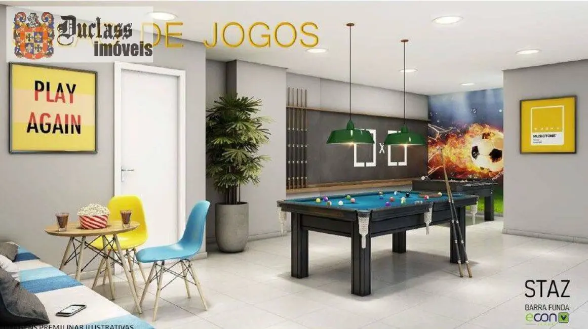 Foto 5 de Apartamento com 2 quartos à venda, 40m2 em Barra Funda, São Paulo - SP