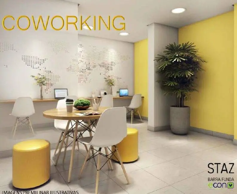 Foto 3 de Apartamento com 2 quartos à venda, 40m2 em Barra Funda, São Paulo - SP