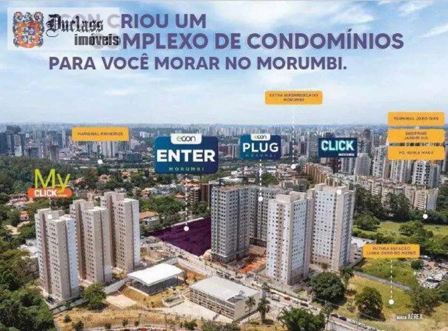 Foto 3 de Apartamento com 2 quartos à venda, 37m2 em Paraíso do Morumbi, São Paulo - SP