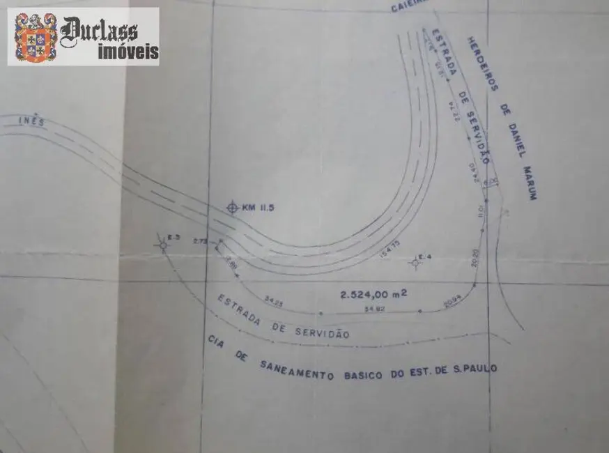 Terreno / Lote à venda, 2524m2 em Santa Inês, Caieiras - SP - imagem 7 Foto 7 de Terreno / Lote à venda, 2524m2 em Santa Inês, Caieiras - SP