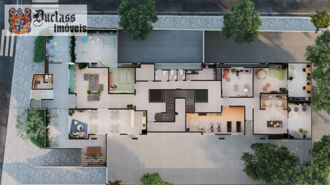 Foto 3 de Apartamento com 2 quartos à venda, 42m2 em Vila Sacadura Cabral, Santo Andre - SP