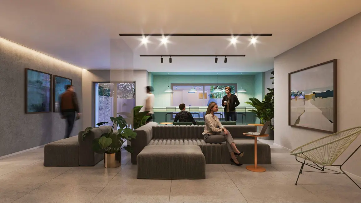 Foto 8 de Apartamento com 2 quartos à venda, 45m2 em Vila Sacadura Cabral, Santo Andre - SP