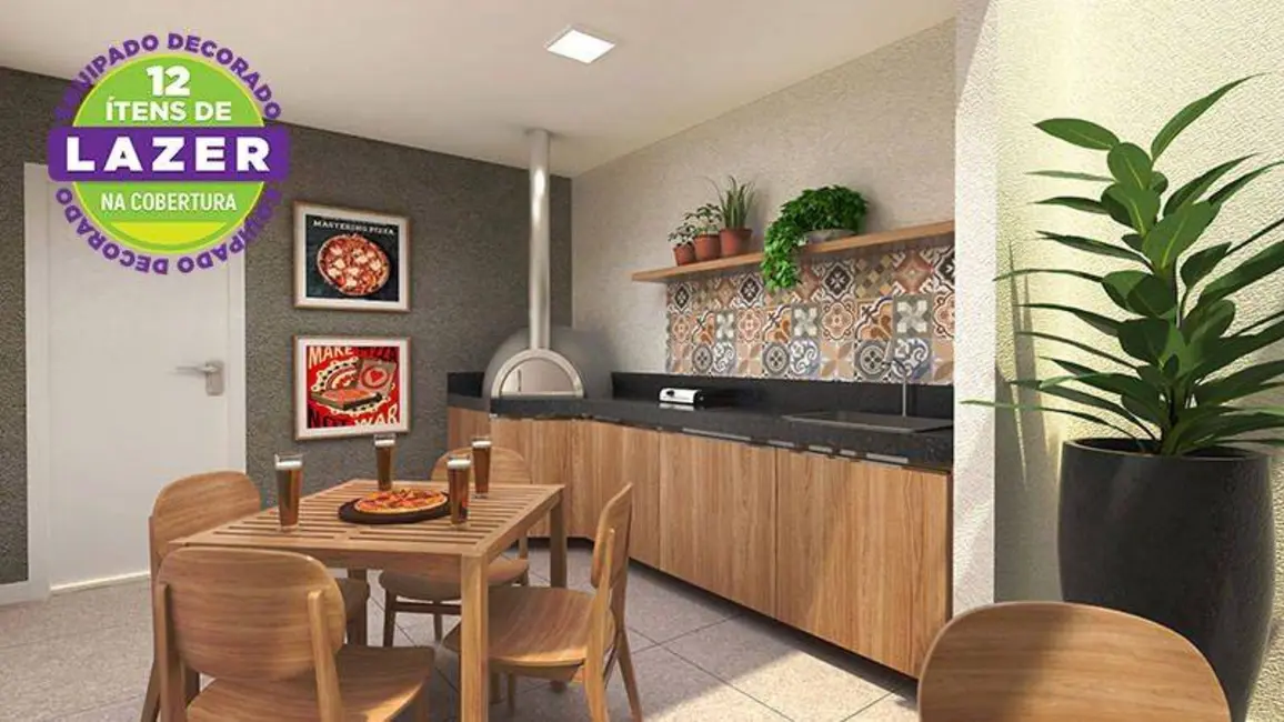 Foto 4 de Apartamento com 2 quartos à venda, 39m2 em Vila Sacadura Cabral, Santo Andre - SP