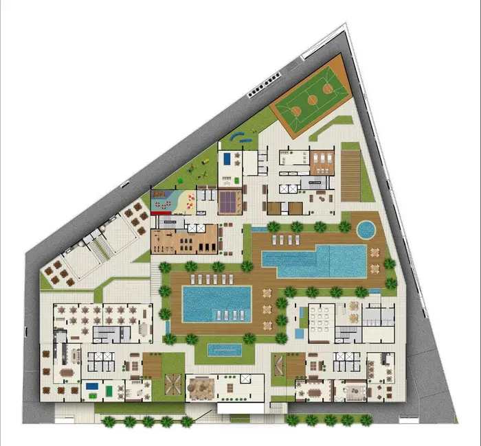 Foto 4 de Apartamento com 3 quartos à venda, 105m2 em Vila Alzira, Guaruja - SP