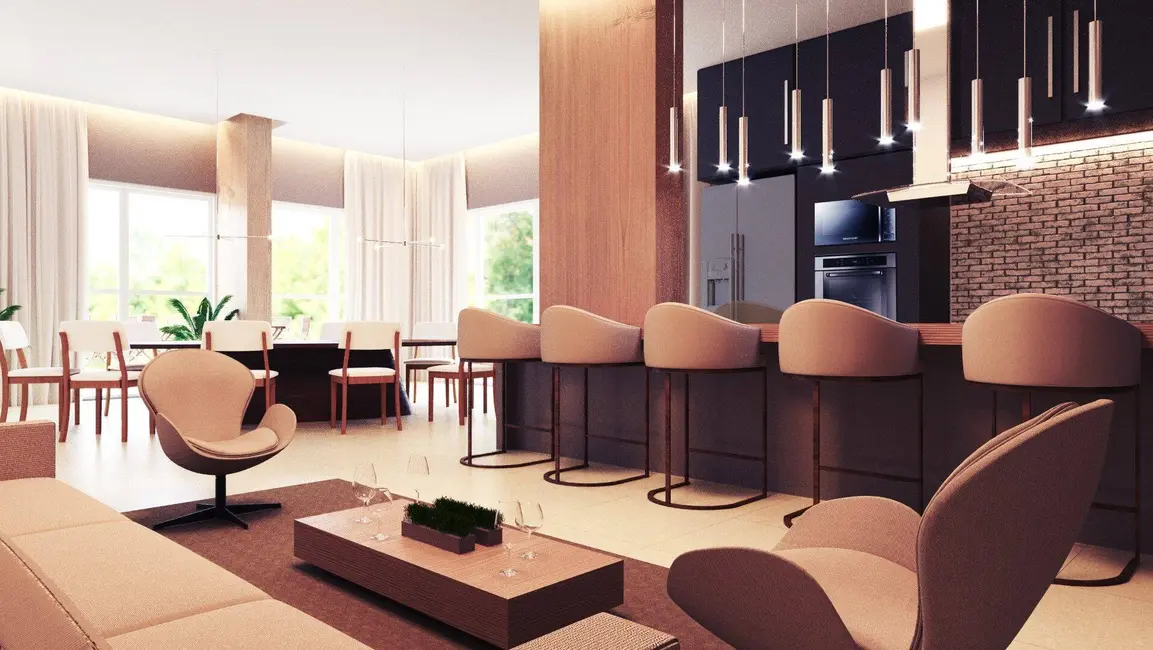 Foto 8 de Apartamento com 3 quartos à venda, 104m2 em Vila Alzira, Guaruja - SP