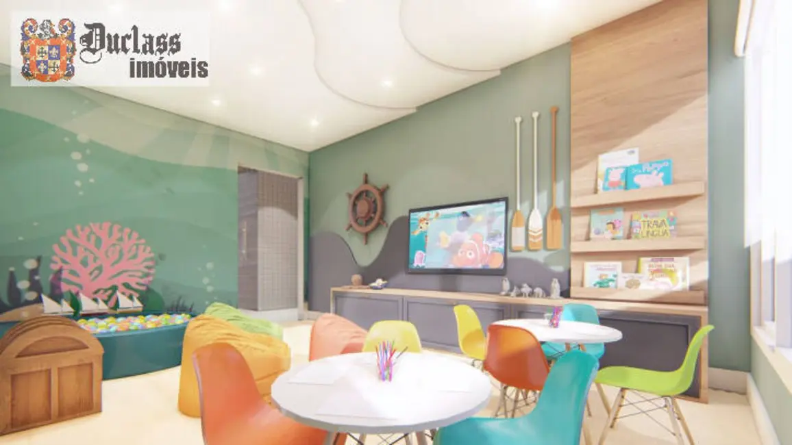 Apartamento com 3 quartos à venda, 101m2 em Guaruja - SP - imagem 4 Foto 4 de Apartamento com 3 quartos à venda, 101m2 em Guaruja - SP