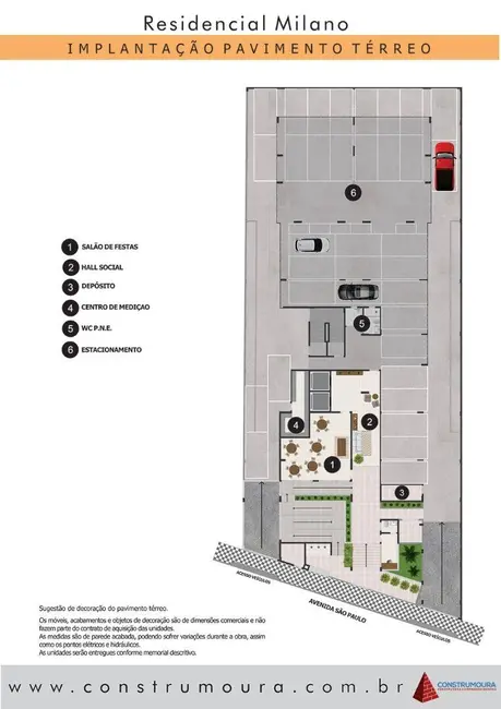 Foto 4 de Apartamento com 2 quartos à venda, 62m2 em Mongagua - SP