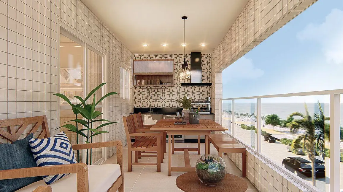 Foto 8 de Apartamento com 2 quartos à venda, 73m2 em Mongagua - SP