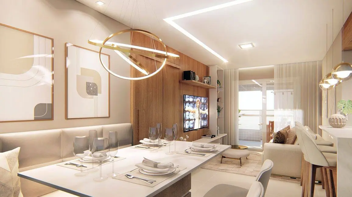 Foto 3 de Apartamento com 2 quartos à venda, 79m2 em Mongagua - SP