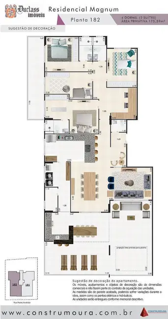 Cobertura com 4 quartos à venda, 176m2 em Mongagua - SP - imagem 3 Foto 3 de Cobertura com 4 quartos à venda, 176m2 em Mongagua - SP
