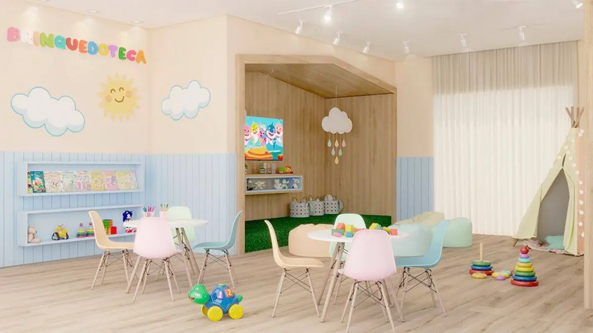 Foto 4 de Apartamento com 3 quartos à venda, 92m2 em Centro, Mongagua - SP