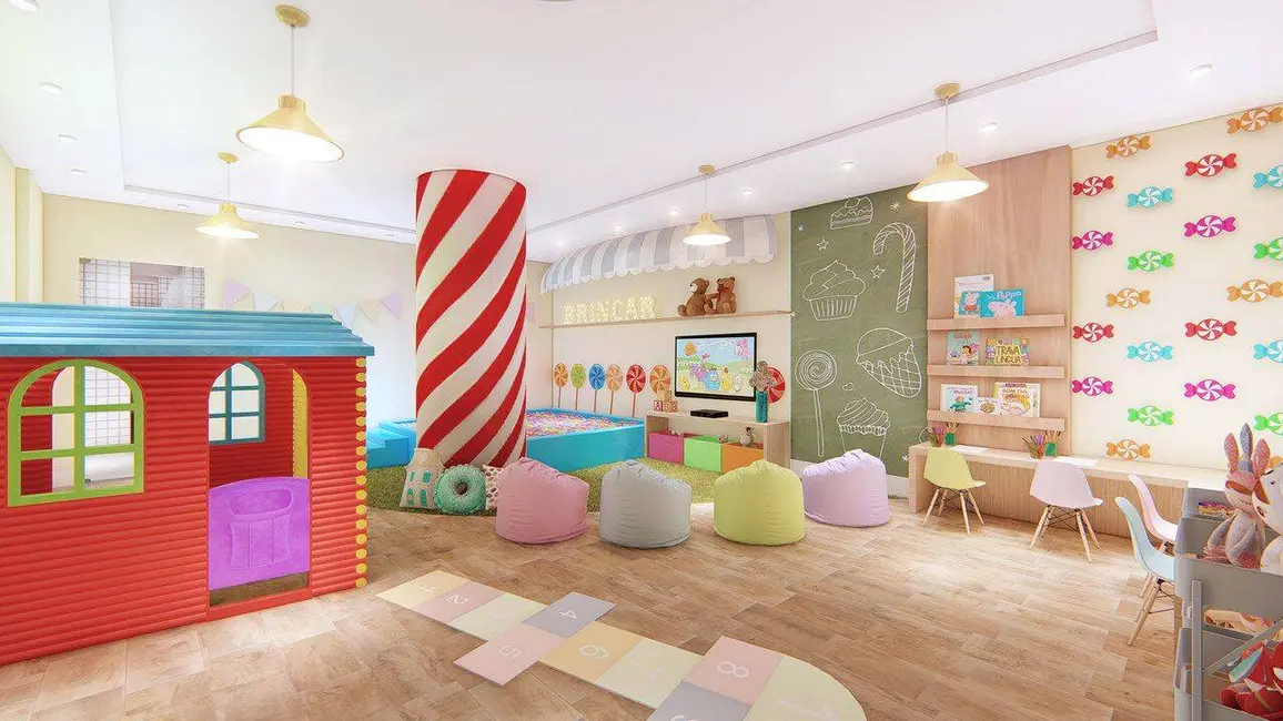 Foto 4 de Apartamento com 2 quartos à venda, 74m2 em Aviação, Praia Grande - SP