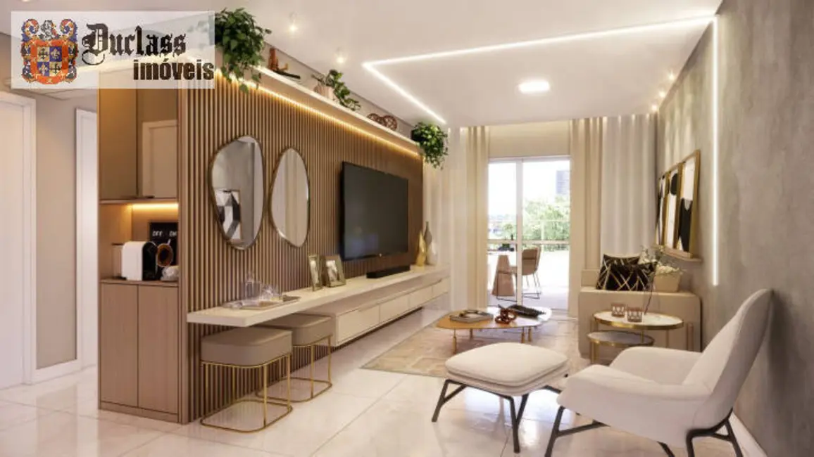 Foto 1 de Apartamento com 2 quartos à venda, 81m2 em Aviação, Praia Grande - SP