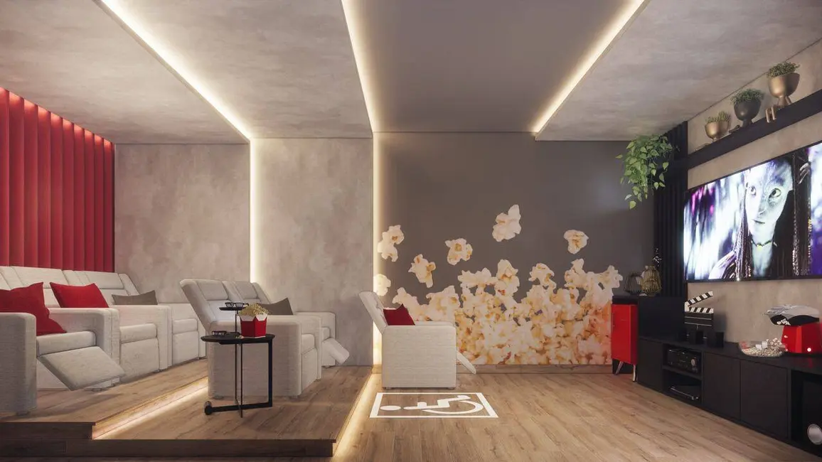 Foto 7 de Apartamento com 3 quartos à venda, 104m2 em Aviação, Praia Grande - SP