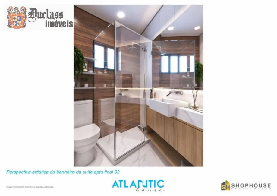 Foto 3 de Apartamento com 2 quartos à venda, 75m2 em Maracanã, Praia Grande - SP