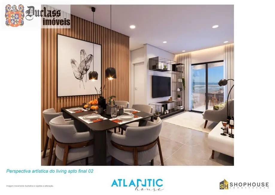 Foto 8 de Apartamento com 2 quartos à venda, 54m2 em Maracanã, Praia Grande - SP
