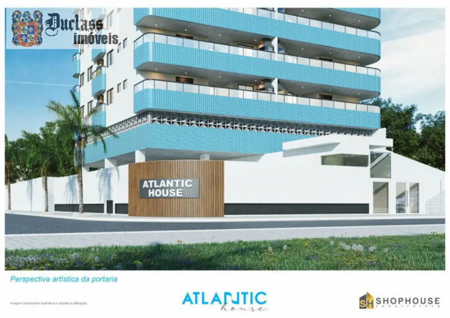 Foto 1 de Apartamento com 2 quartos à venda, 53m2 em Maracanã, Praia Grande - SP
