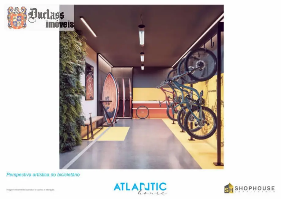 Foto 3 de Apartamento com 2 quartos à venda, 53m2 em Maracanã, Praia Grande - SP