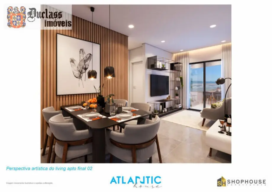 Foto 8 de Apartamento com 2 quartos à venda, 53m2 em Maracanã, Praia Grande - SP