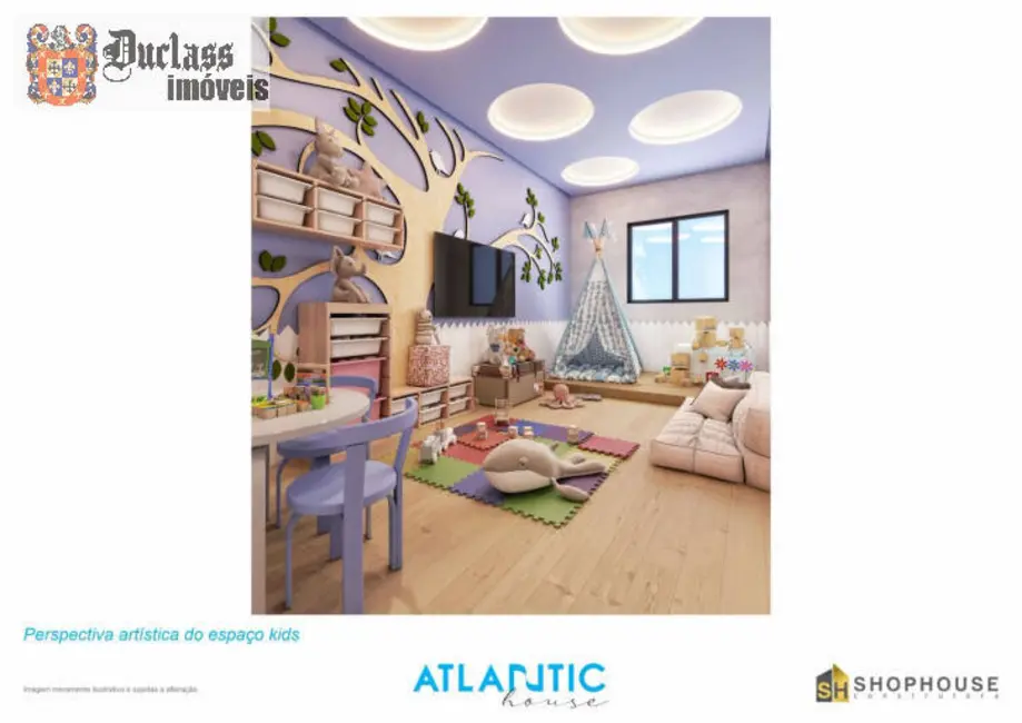 Foto 6 de Apartamento com 2 quartos à venda, 53m2 em Maracanã, Praia Grande - SP