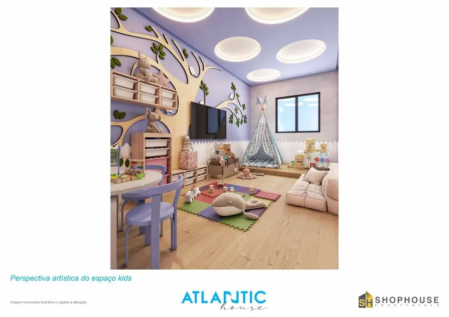 Foto 6 de Apartamento com 1 quarto à venda, 39m2 em Maracanã, Praia Grande - SP