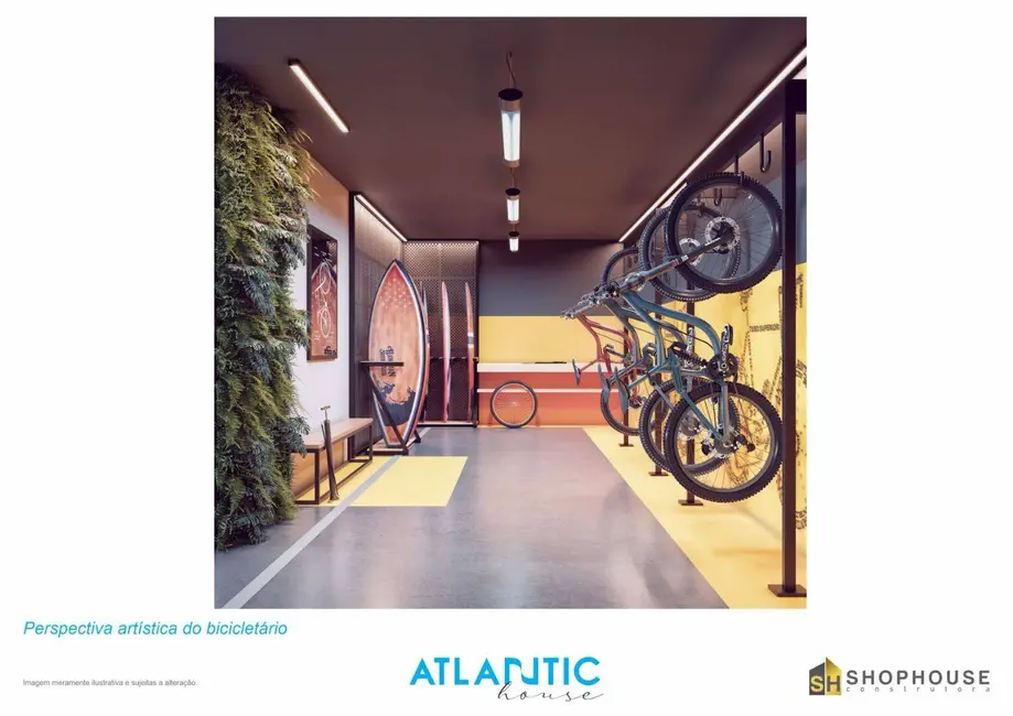 Foto 3 de Apartamento com 1 quarto à venda, 39m2 em Maracanã, Praia Grande - SP