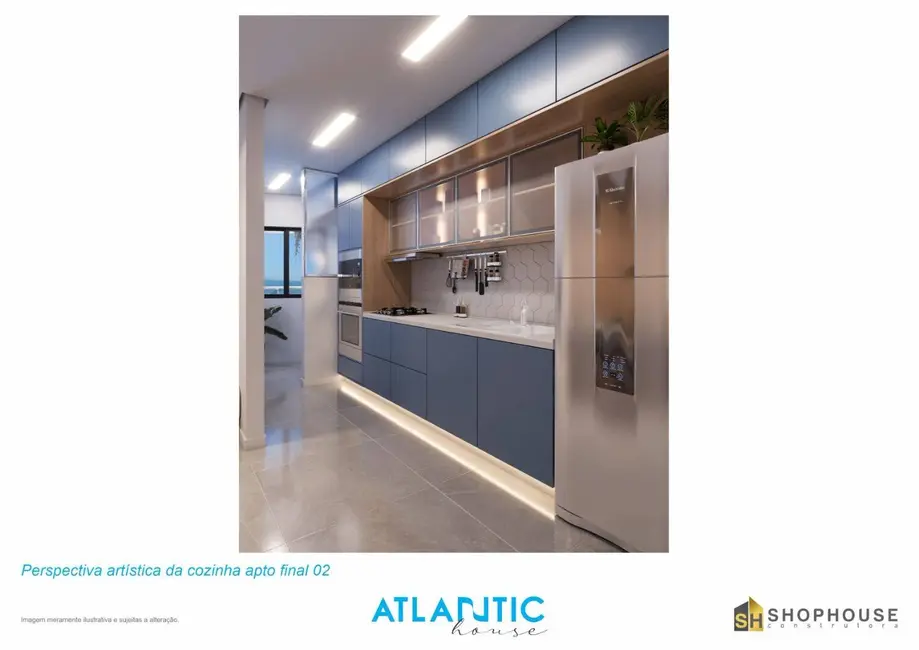 Foto 4 de Apartamento com 1 quarto à venda, 39m2 em Maracanã, Praia Grande - SP