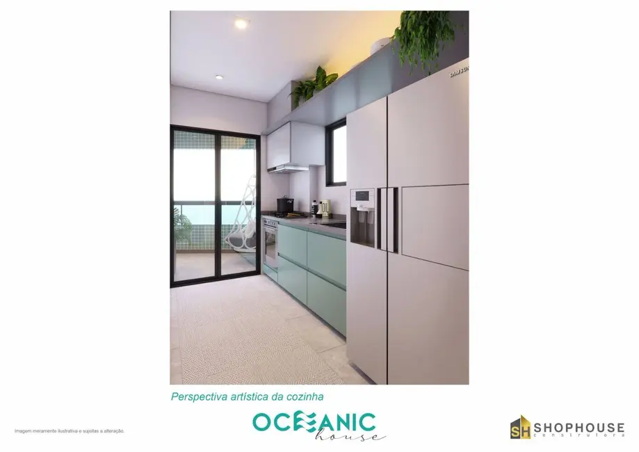 Foto 3 de Apartamento com 2 quartos à venda, 59m2 em Maracanã, Praia Grande - SP