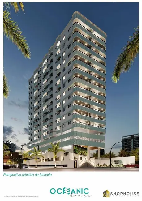Foto 1 de Apartamento com 2 quartos à venda, 59m2 em Maracanã, Praia Grande - SP
