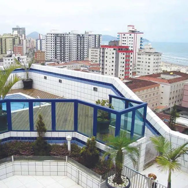 Foto 1 de Cobertura com 3 quartos à venda, 216m2 em Ocian, Praia Grande - SP