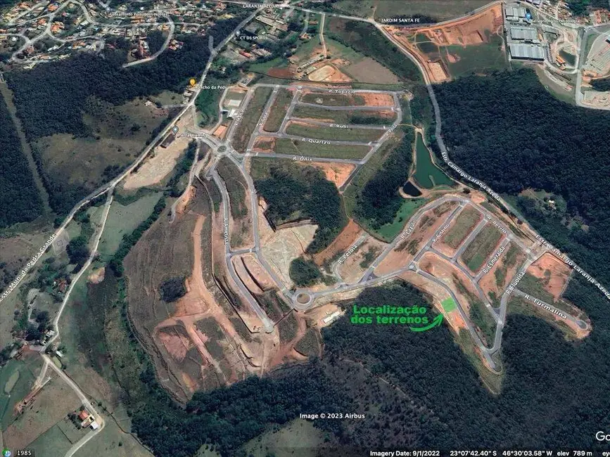 Foto 3 de Terreno / Lote à venda, 300m2 em Laranja Azeda, Atibaia - SP
