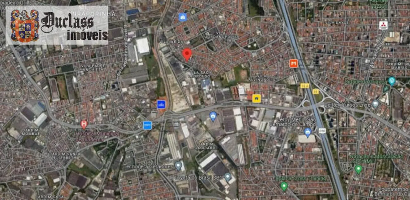 Foto 2 de Sala Comercial à venda, 603m2 em Jordanópolis, Sao Bernardo Do Campo - SP