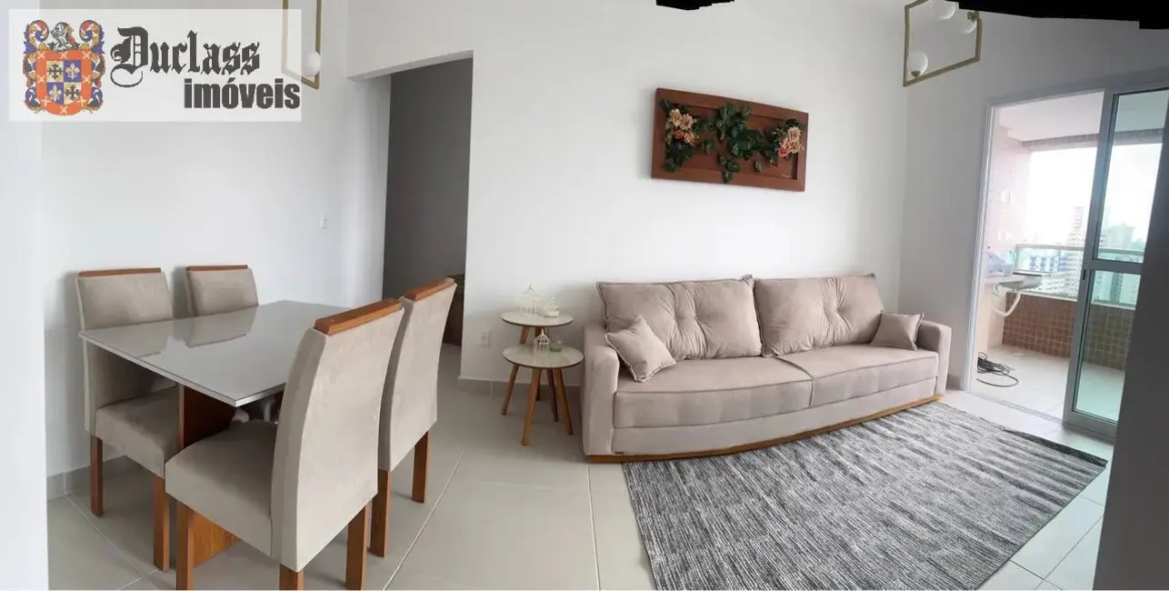 Foto 1 de Apartamento com 2 quartos à venda, 70m2 em Aviação, Praia Grande - SP